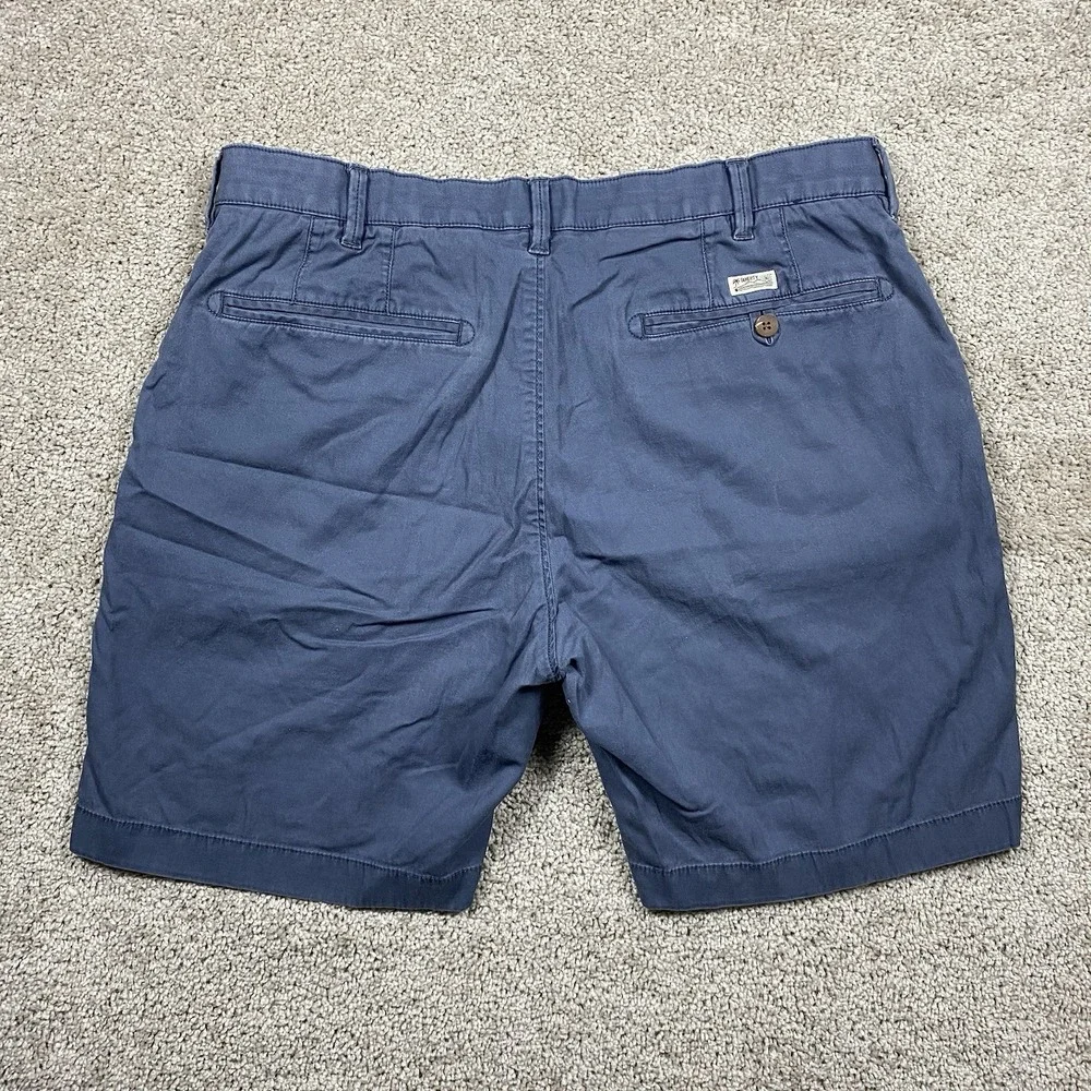 Faherty All Day Shorts Mens 36 Blue Organic Cotton‎ Tencel Stretch MBS2203-VNY